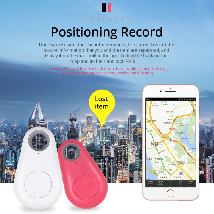 Keyfinder Wallet Dog Cat kids GPS locator anti lost keychain Smart Search Bluetooth Tracker Tag(Blue) - Image 5
