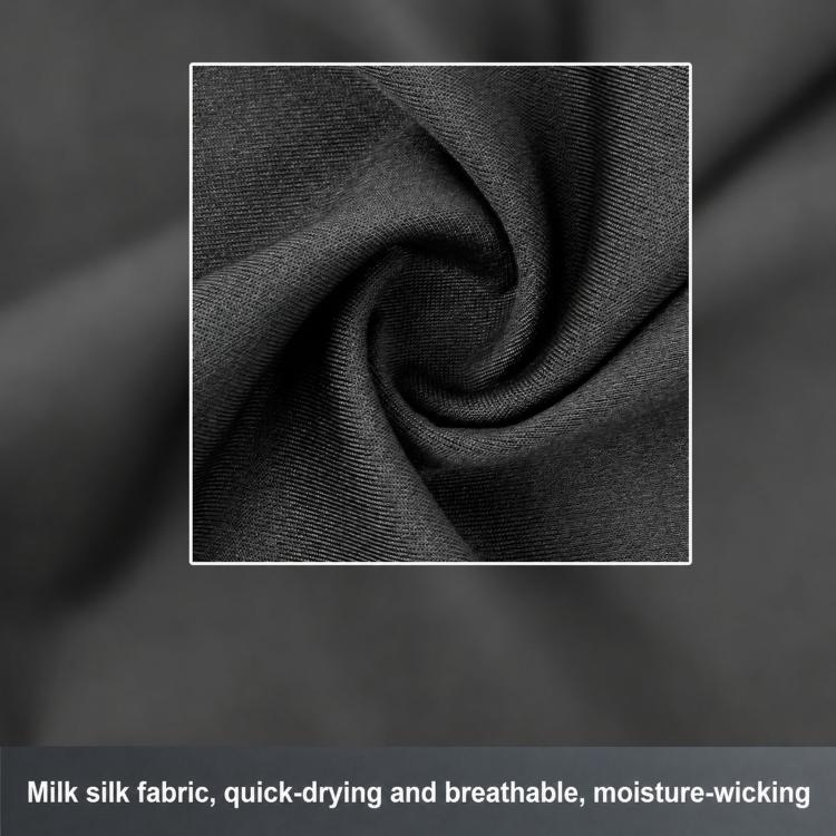 Kids Sweat-Wicking Quick-Dry Headband Milk Silk Widened Sports Running Hair Band(Grey) - Image 7