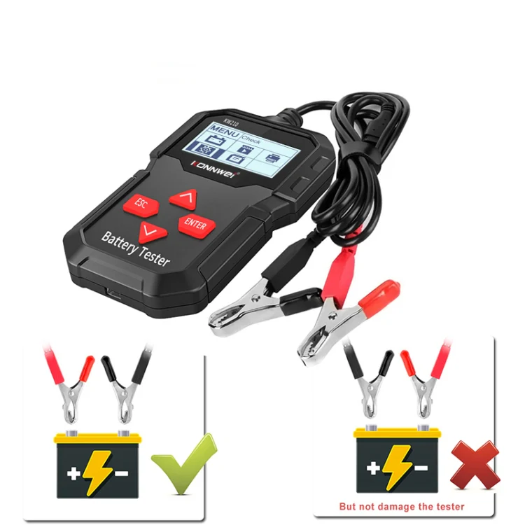 KONNWEI KW210 Car Battery Test Battery Capacity Resistance Battery Detector - Image 11