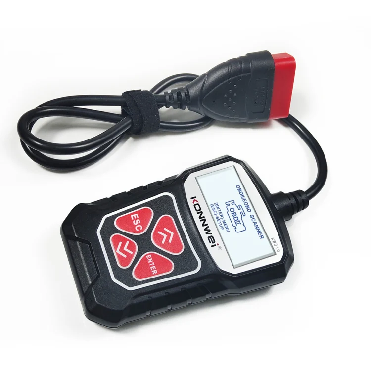 KONNWEI KW310 OBD Car Fault Detector Code Reader ELM327 OBD2 Scanner Diagnostic Tool(Black) - Image 3