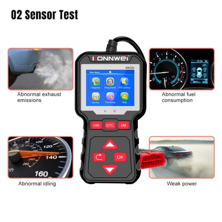 KONNWEI KW320 Car OBD2 Fault Diagnosis Tool - Image 7