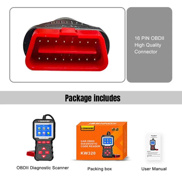 KONNWEI KW320 Car OBD2 Fault Diagnosis Tool - Image 8
