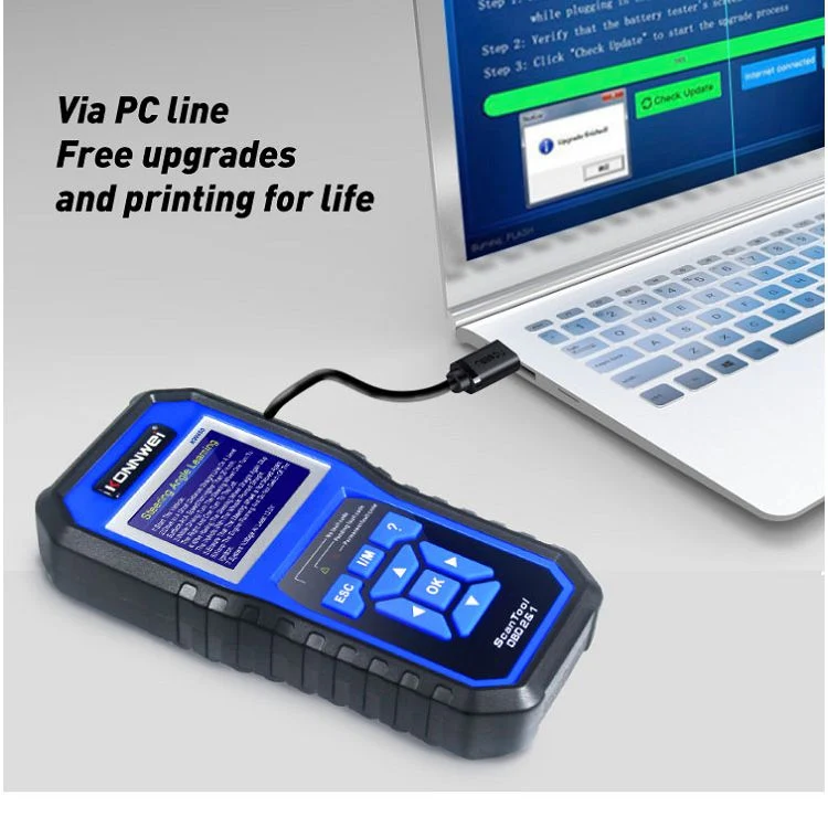 KONNWEI KW450 Car 2.8 inch TFT Color Screen Battery Tester Support 2 Languages / System  XP WIN7 WIN8 WIN10 - Image 17