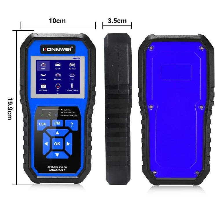 KONNWEI KW450 Car 2.8 inch TFT Color Screen Battery Tester Support 2 Languages / System  XP WIN7 WIN8 WIN10 - Image 19