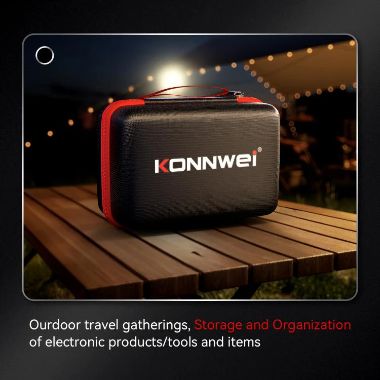 KONNWEI Large Capacity Portable Car Diagnostic Tool Storage Bag - Image 10