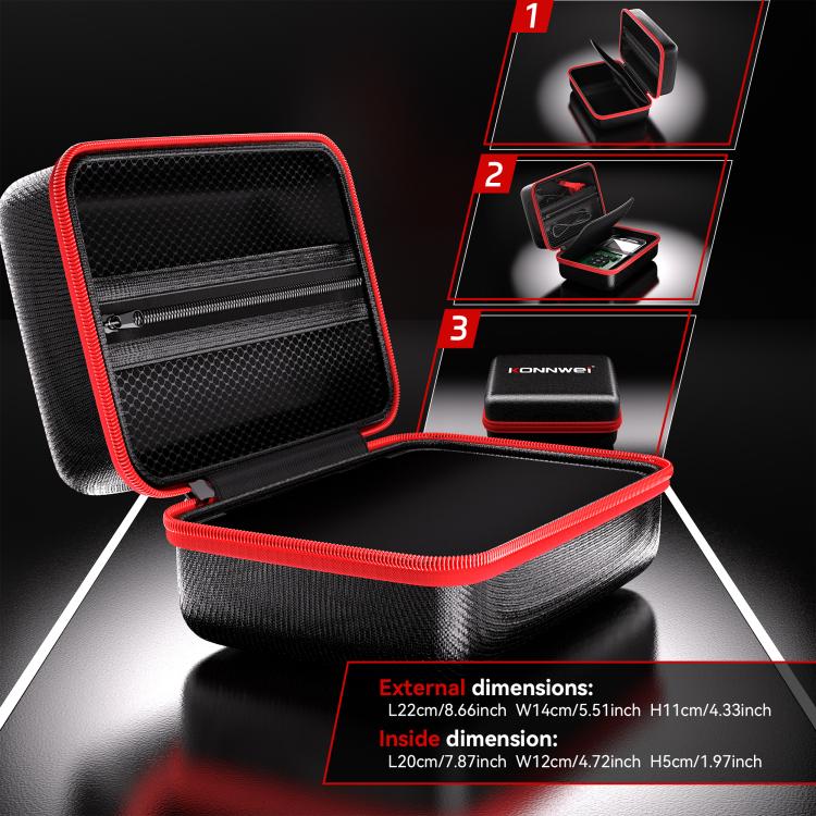 KONNWEI Large Capacity Portable Car Diagnostic Tool Storage Bag - Image 5