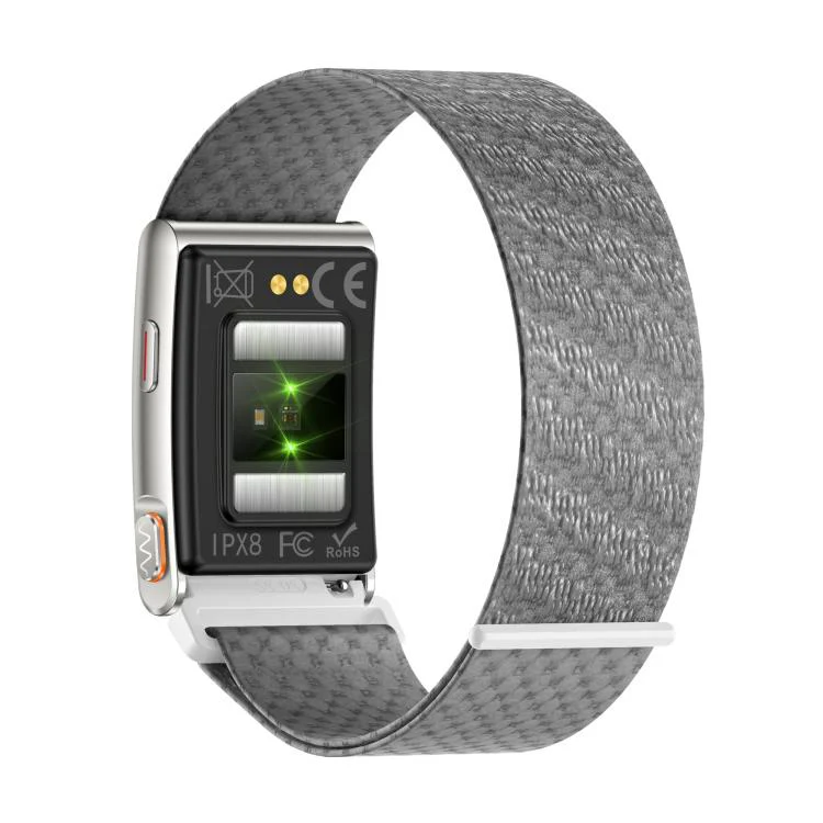 KR96 Pro Screenless Smart Bracelet Nylon Strap, Support Health Monitoring / Multiple Sports Modes(Gray) - Image 4