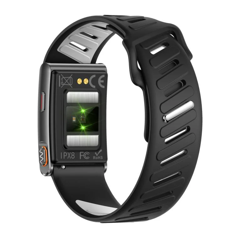 KR96 Pro Screenless Smart Bracelet Silicone Strap, Support Health Monitoring / Multiple Sports Modes(Black) - Image 4