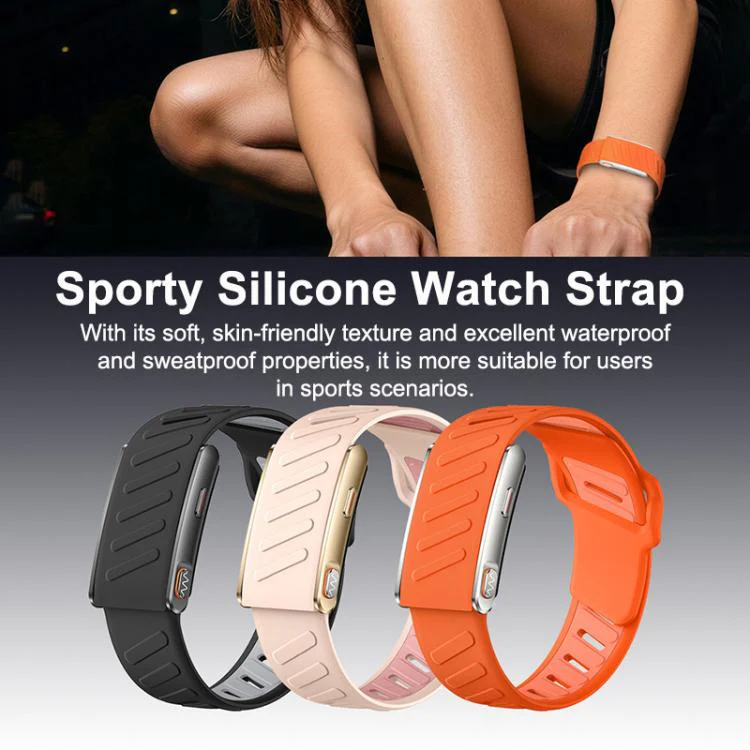KR96 Pro Screenless Smart Bracelet Silicone Strap, Support Health Monitoring / Multiple Sports Modes(Black) - Image 5