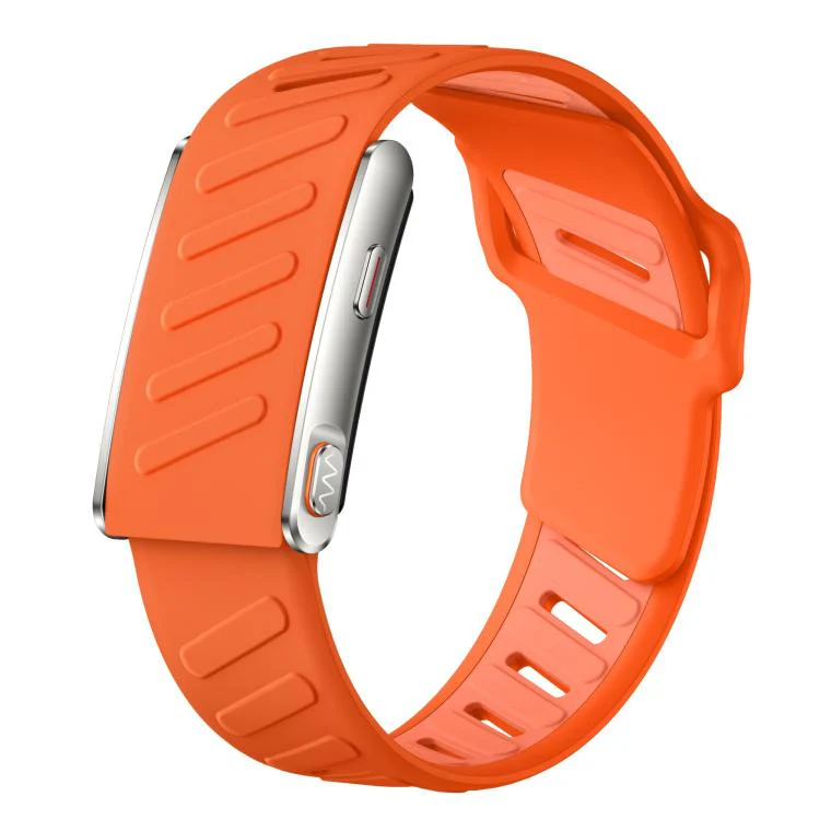KR96 Pro Screenless Smart Bracelet Silicone Strap, Support Health Monitoring / Multiple Sports Modes(Orange)