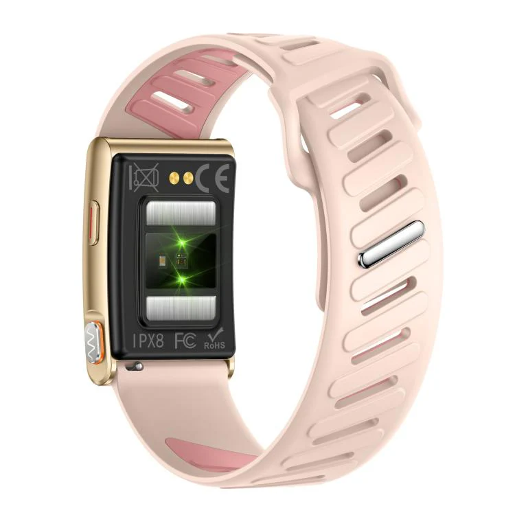 KR96 Pro Screenless Smart Bracelet Silicone Strap, Support Health Monitoring / Multiple Sports Modes(Pink) - Image 4