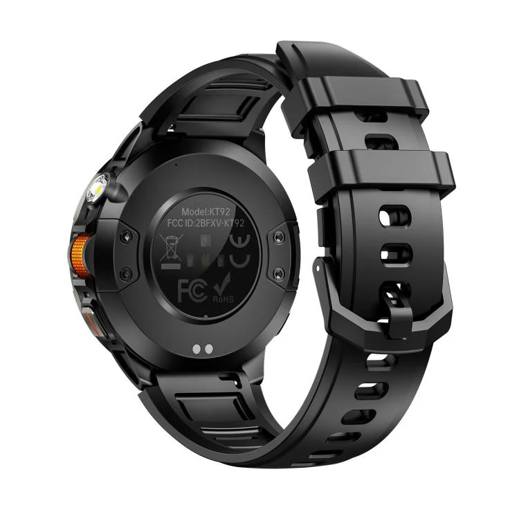 KT92 1.7-inch TFT Display 3ATM Smart Watch with Roller Control & 1000mAh Battery(Orange Roller) - Image 3