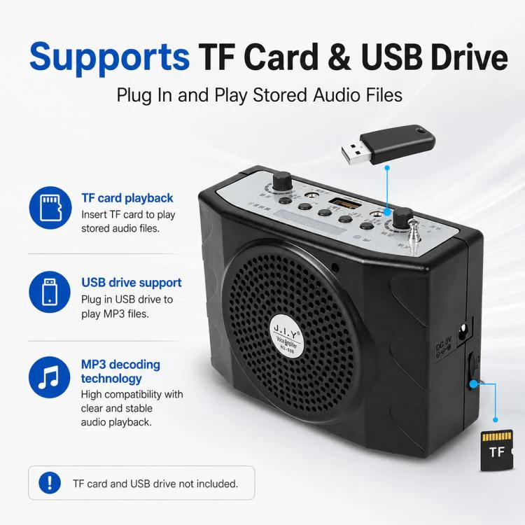 KU-898 Bluetooth Portable Microphone Teaching Voice Amplifier, Plug Type:EU Plug(Rose Red) - Image 9