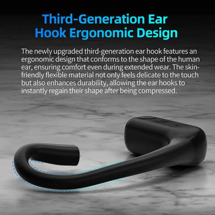 KZ AE01 HD Wireless Bluetooth 5.4 Gaming Earphones Ear Hooks - Image 6