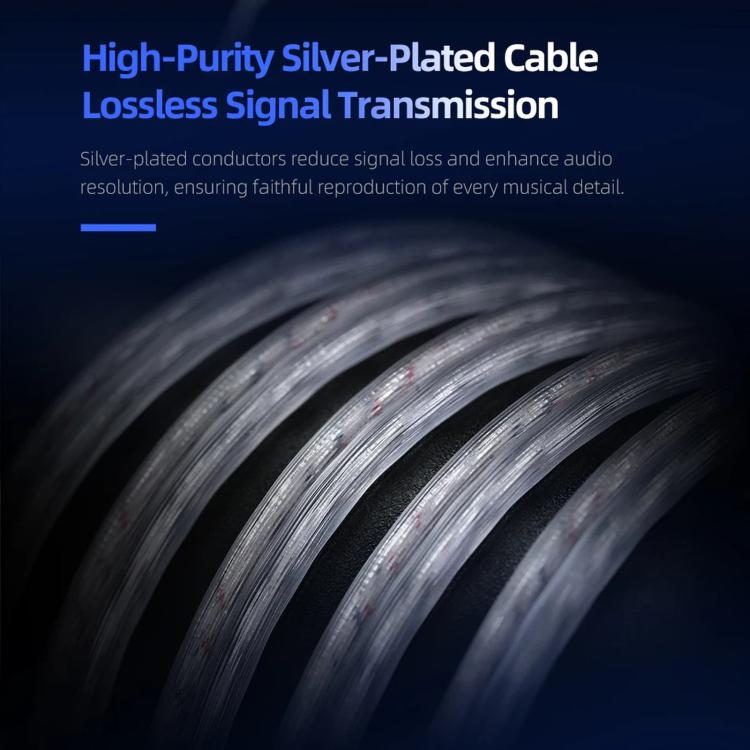 KZ-AM16 Dedicated Low-Frequency Drivers Music Gaming Hi-Fi 1.2m Wired Earphones, Spec: Balanced With Mic 3.5mm - Image 13