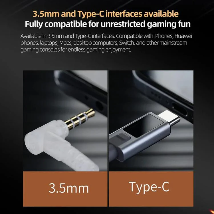 KZ-Duet Quad-core Dual Dynamic Driver 1.2m Wired Earphones, Color: Black Standard 3.5mm - Image 9
