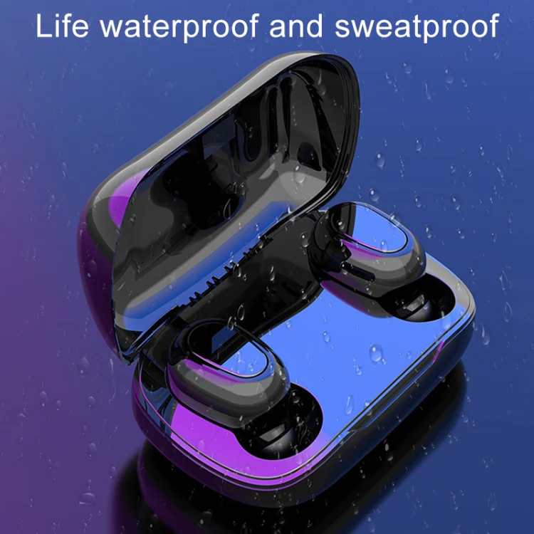 L-21 9D Sound Effects Bluetooth 5.0 Touch Wireless Bluetooth Earphone with Charging Box, Support HD Call (Pink) - Image 10