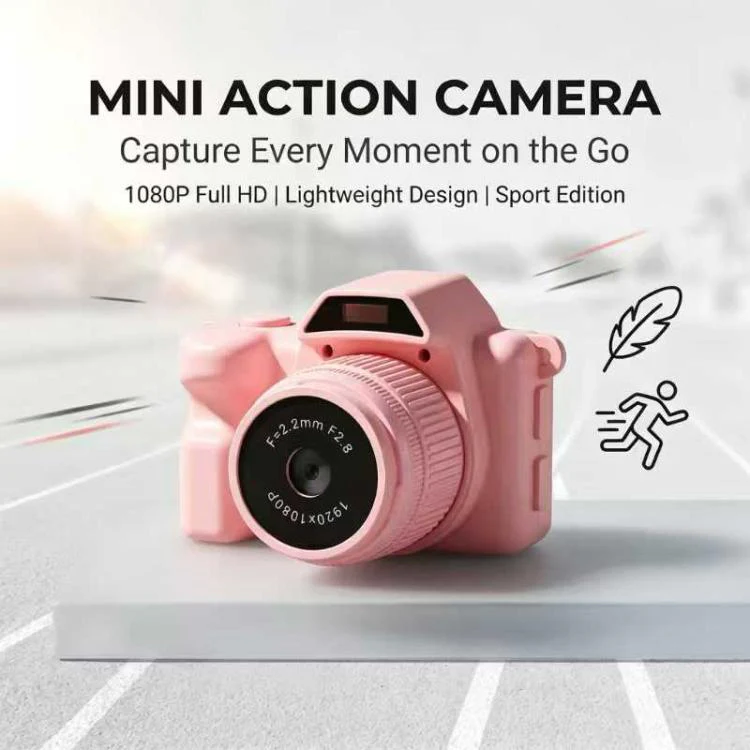 L300 2MP Mini Thumb Action Camera(Pink) - Image 2