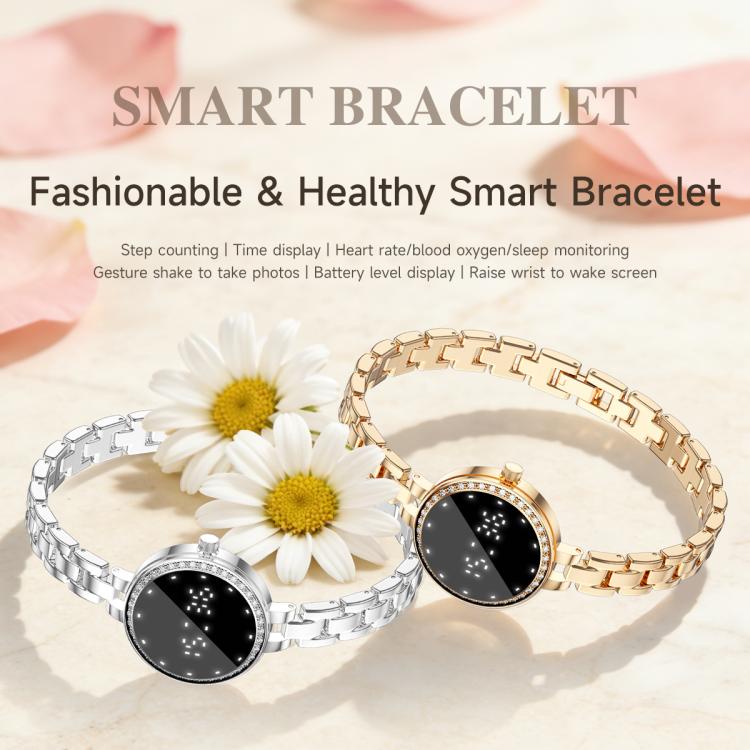 L6 Smart Watch Fashion Bracelet, Support Health Monitoring / Raise To Wake Screen(Silver) - Image 5