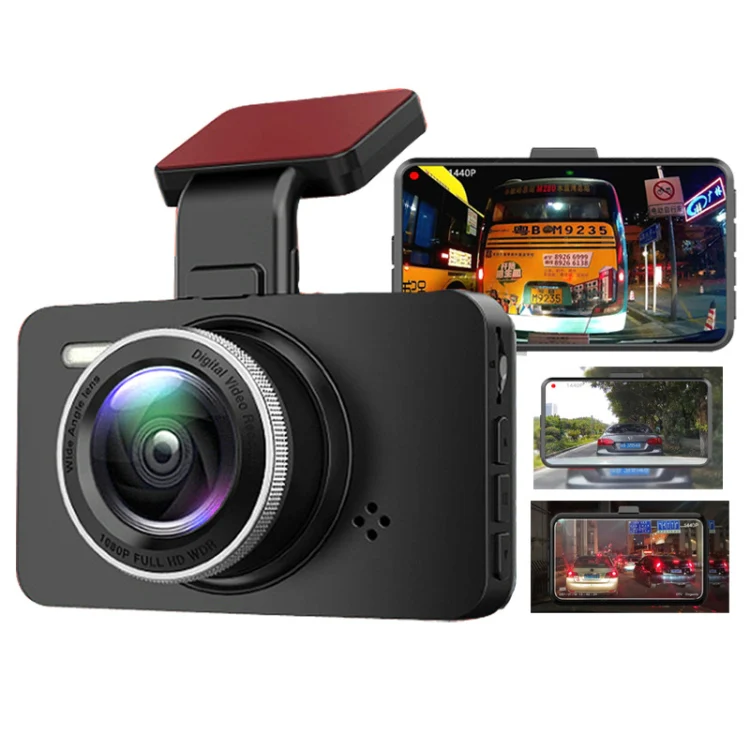 L601 HD Night Vision Electronics Dog Reversing Image Driving Recorder, Style: Standard Version(Double Recorded) - Image 2