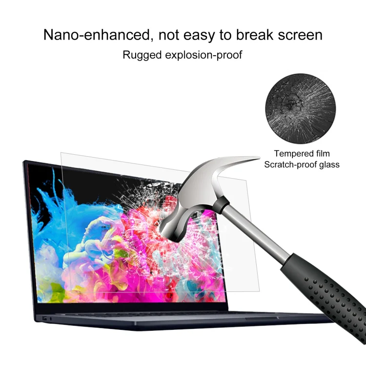 Laptop Screen HD Tempered Glass Protective Film For Samsung Galaxy Book Flex 13.3 inch - Image 3