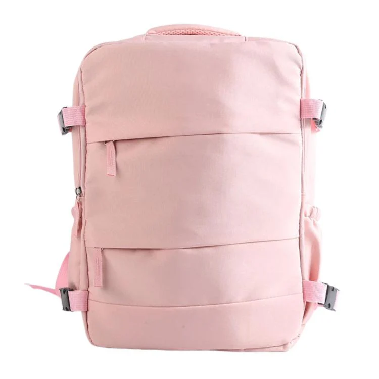 Large Capacity Outdoor Travel Backpack, Multifunctional Waterproof Business Bag(Pink)