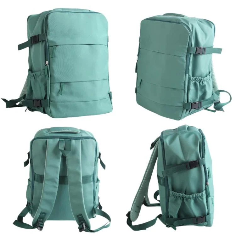 Large Capacity Outdoor Travel Backpack, Multifunctional Waterproof Business Bag(Pink) - Image 6
