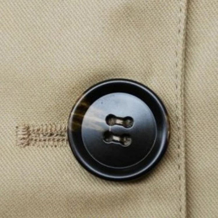Large Lapel Double-breasted Short Slim Windbeaker - Image 6