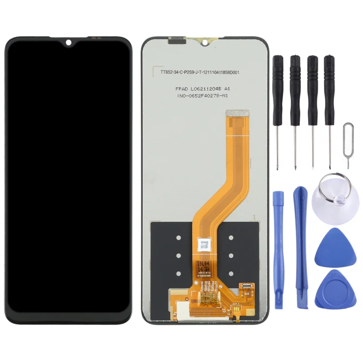 LCD Screen and Digitizer Full Assembly for Doogee X96(Black) - Image 2