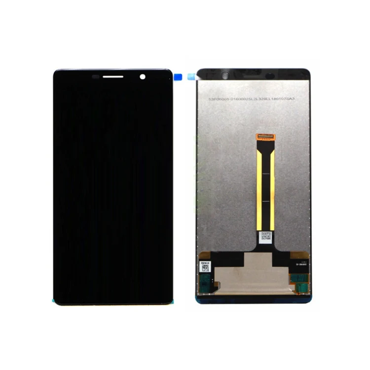 LCD Screen and Digitizer Full Assembly for Nokia 7 Plus / E9 Plus(Black) - Image 2