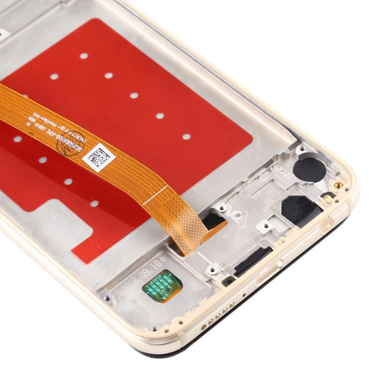 LCD Screen and Digitizer Full Assembly with Frame for Huawei P20 Lite / Nova 3e(Gold) - Image 5