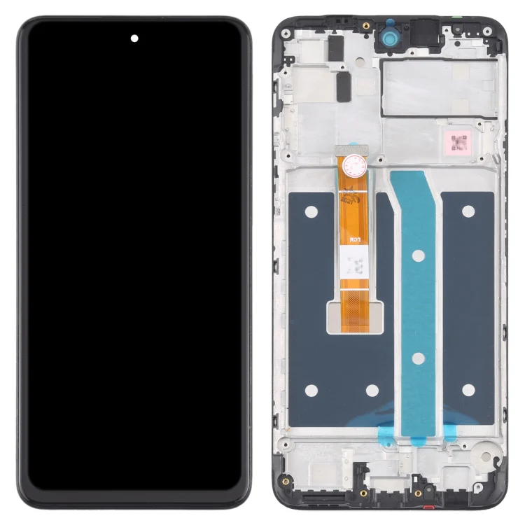 LCD Screen and Digitizer Full Assembly with Frame for LG K52 / K62 / Q52 LMK520 LM-K520 LMK520E LM-K520E LMK520Y LM-K520Y LMK520H LM-K520H LMK525H LMK525 LM-K525H LM-K525 - Image 3