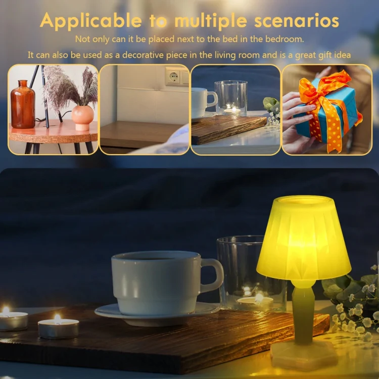 LED Electronic Light Ambient Candy Small Table Lamp Decorative Night Lights(Blue) - Image 5