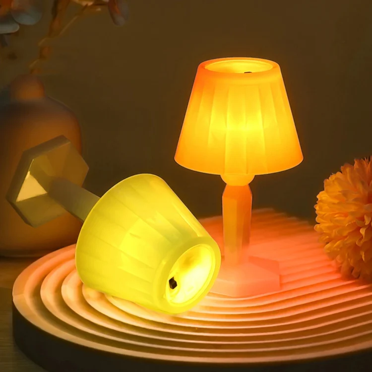 LED Electronic Light Ambient Candy Small Table Lamp Decorative Night Lights(Pink) - Image 6
