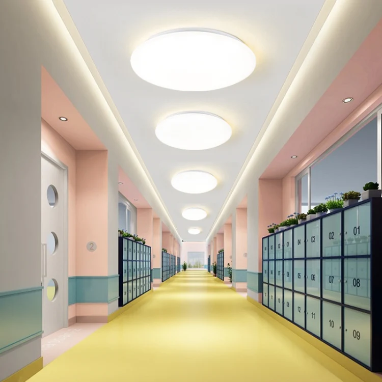 LED Sound Light Control Ceiling Lamp Round Corridor Intelligent Sensor Lamp, Power source: 12W 270mm(Warm White) - Image 2