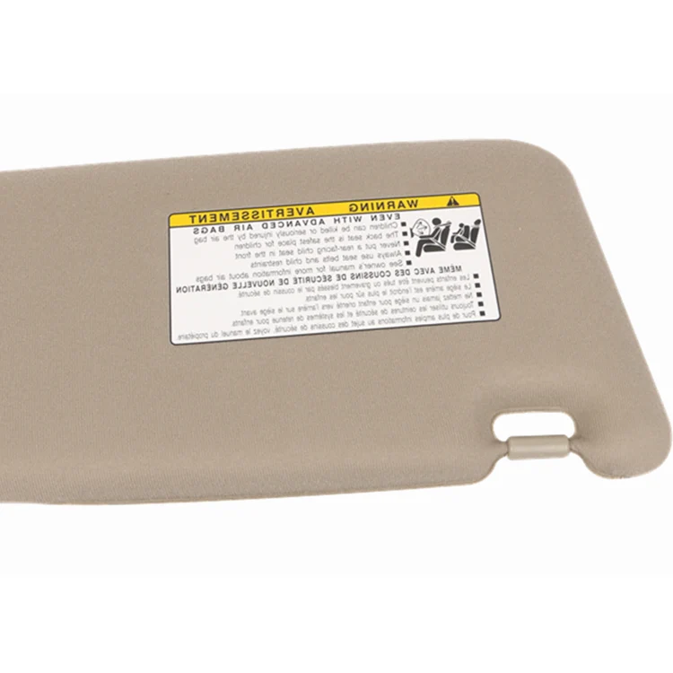 Left Driver Side Sun Visor With Mirror Driving Position Sun Visor For Toyota Camry 2007-2011(Beige) - Image 5