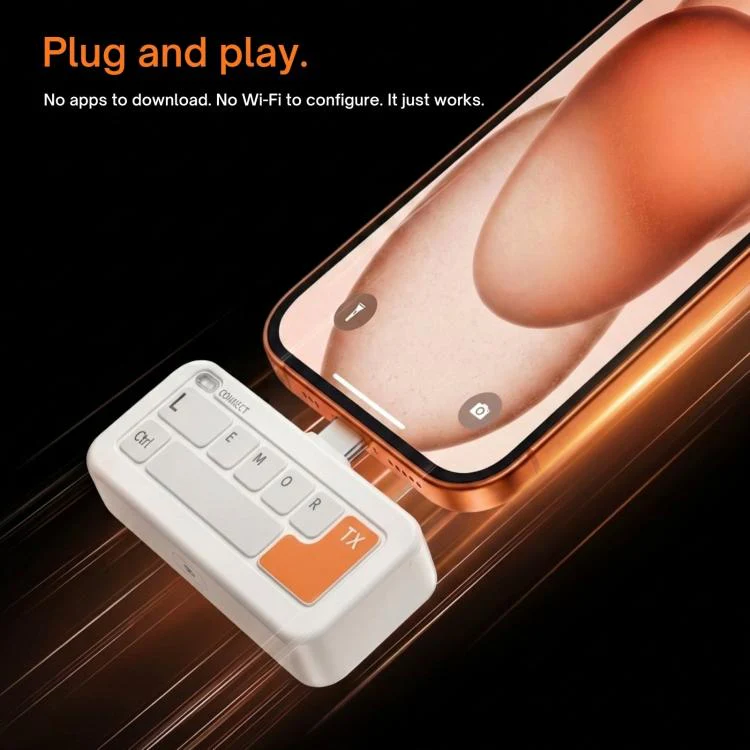 Lemorele P400 Wireless Video Transmission USB-C Transmitter 1080P HDMI-compatible Adapter - Image 5