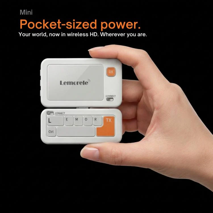 Lemorele P400 Wireless Video Transmission USB-C Transmitter 1080P HDMI-compatible Adapter - Image 7