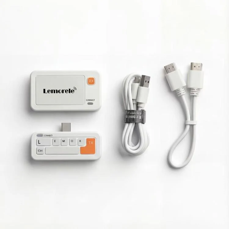 Lemorele P400 Wireless Video Transmission USB-C Transmitter 1080P HDMI-compatible Adapter - Image 8