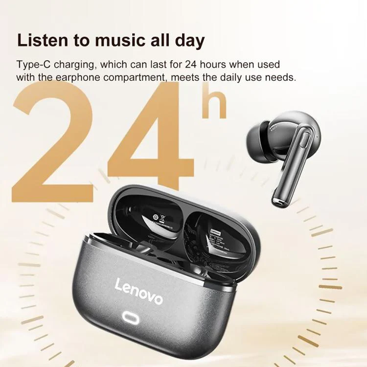 Lenovo EA269 TWS ENC Noise Reduction Semi-in-ear Wireless Bluetooth Earphone(Blue) - Image 8