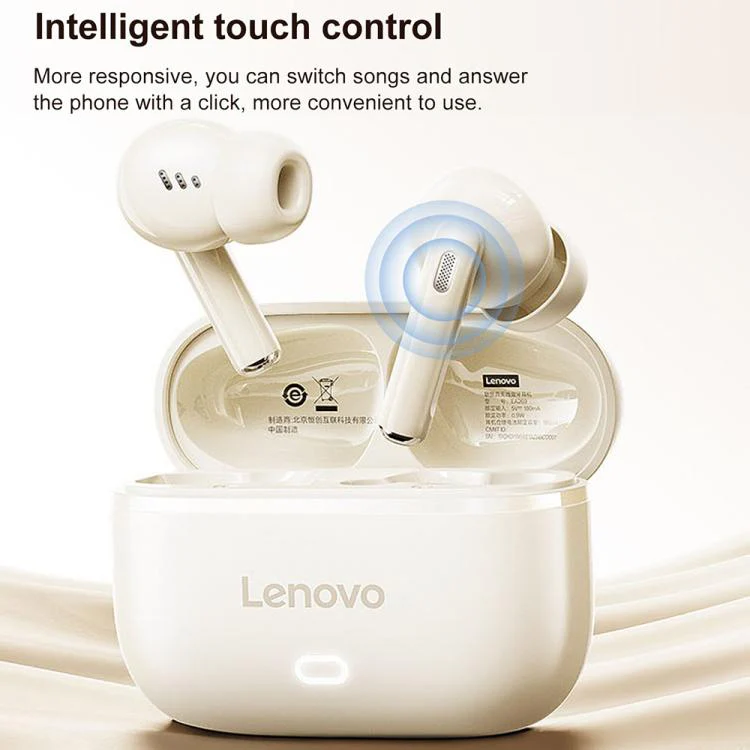 Lenovo EA269 TWS ENC Noise Reduction Semi-in-ear Wireless Bluetooth Earphone(Grey) - Image 4