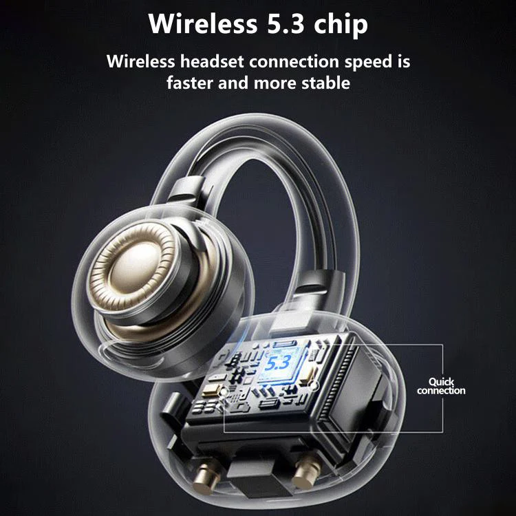 Lenovo EA419 Open Ear Clip-On True Wireless Bluetooth Earphone(Black) - Image 6