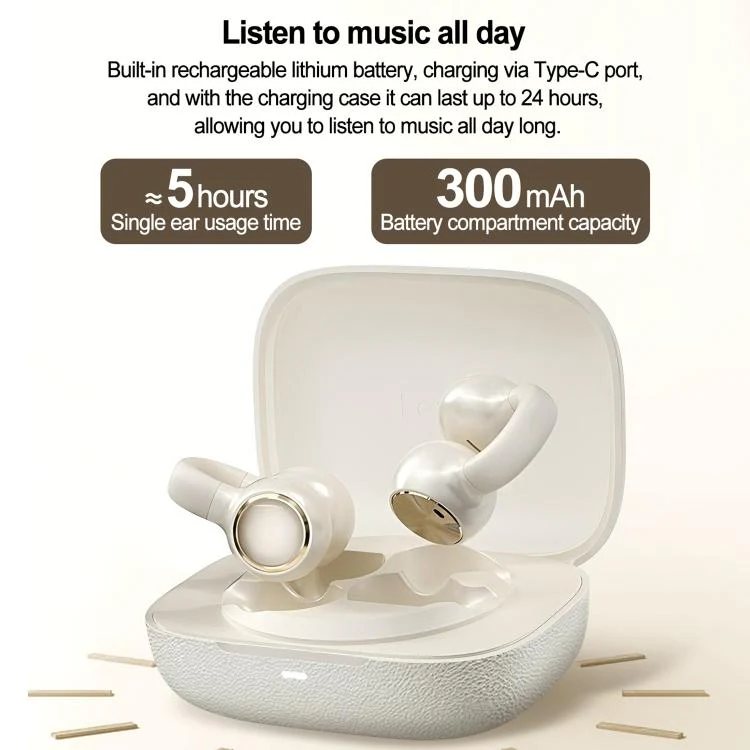 Lenovo EA430 Open Ear Clip-On True Wireless Sports Earphone(Black) - Image 10