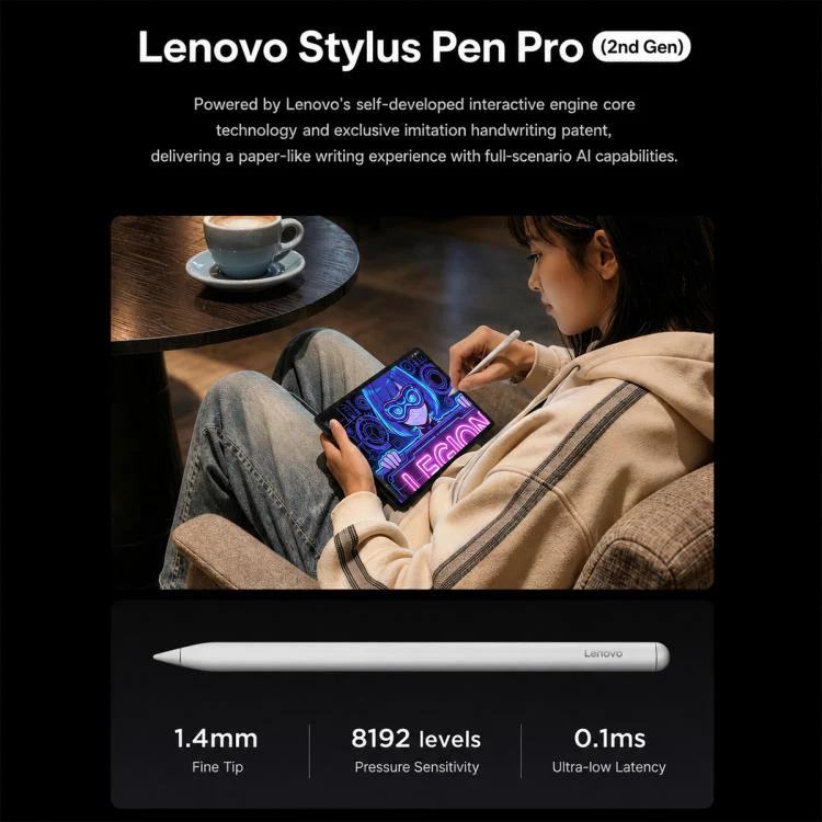 Lenovo LEGION Y900 13 AI Tablet, 13 inch Wi-Fi, 16GB+512GB, Android 16, Snapdragon 8 Elite Octa Core, US Plug (Purple) - Image 9