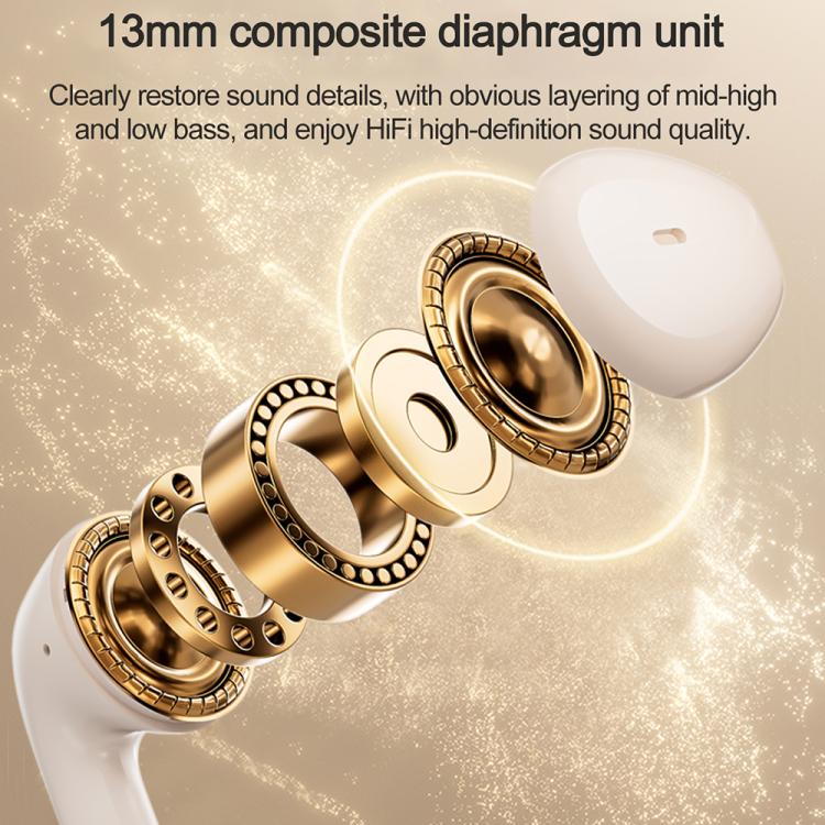Lenovo TA120 TWS AI Noise Reduction Semi-in-ear Wireless Bluetooth Earphone(Black) - Image 3