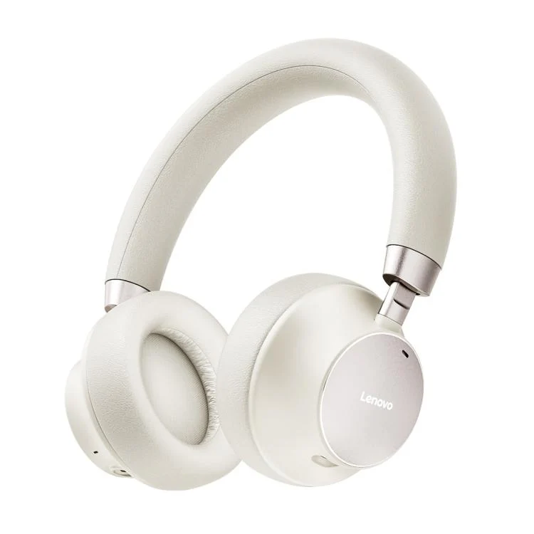 Lenovo TB300 Over-ear Dual-mode Smart Noise Reduction Bluetooth Earphone(White)