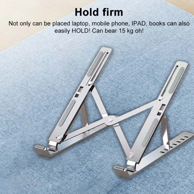 Lenovo Thinkplus Desktop Laptop Folding Holder CT10(Silver) - Image 6