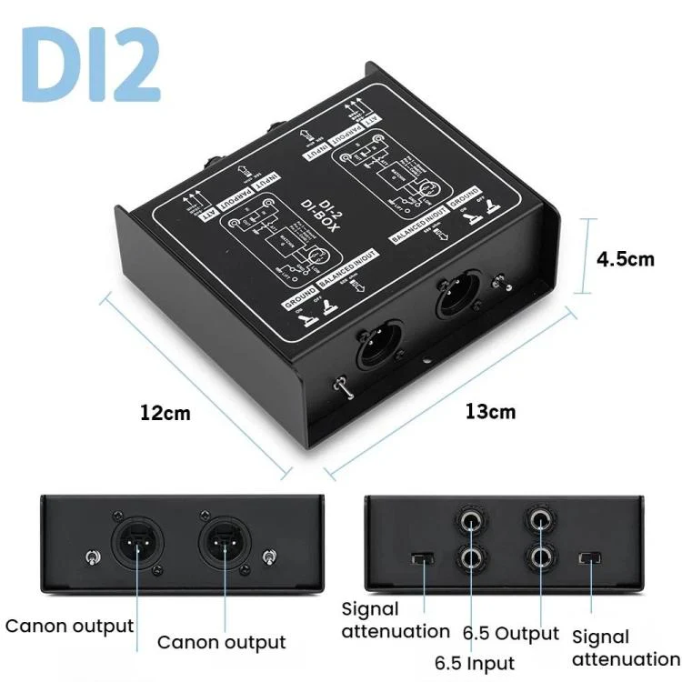 LEUS Passive Audio Isolator Impedance Shifter Effects, Specifications: 2 Channels - Image 2
