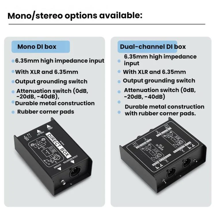 LEUS Passive Audio Isolator Impedance Shifter Effects, Specifications: 2 Channels - Image 3