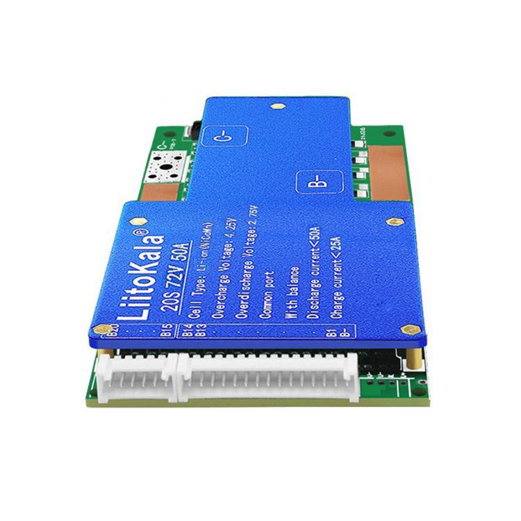 LiitoKala 20-cell 3.7V Ternary Lithium Battery BMS Electric Vehicle Battery Protection Board(20S-60V 50A) - Image 2